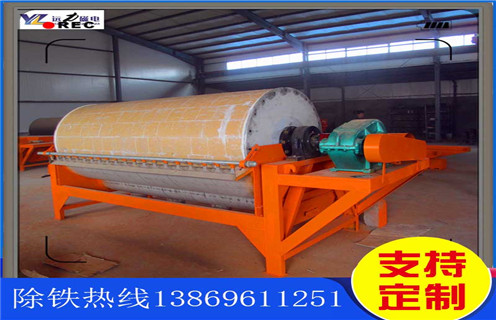 永磁滾筒工作原理，上海RCT-50/65永磁滾筒工作原理_滾筒磁選機(jī)多少錢一臺(tái)，上海RCT-50/65永磁滾筒工作原理工作原理